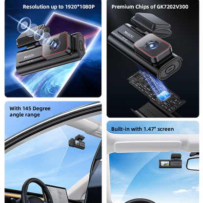 Auto Camera Yesido KM21, 1080P, Wi-Fi, Display 1.47 inch