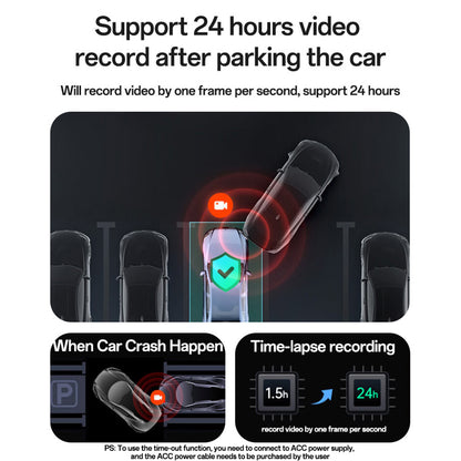 Auto Camera Yesido KM22, 1080P, Wi-Fi, Zwart