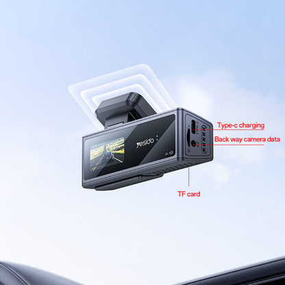 Auto Camera Yesido KM22, 1080P, Wi-Fi, Zwart
