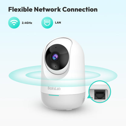 Botslab 2E C212 Surveillance Camera, Wi-Fi, 2K, Indoor