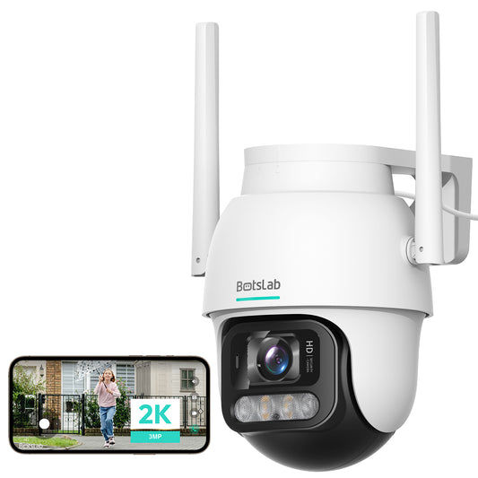 Botslab W311 Surveillance Camera, Wi-Fi, 2K, IP66, Outdoor