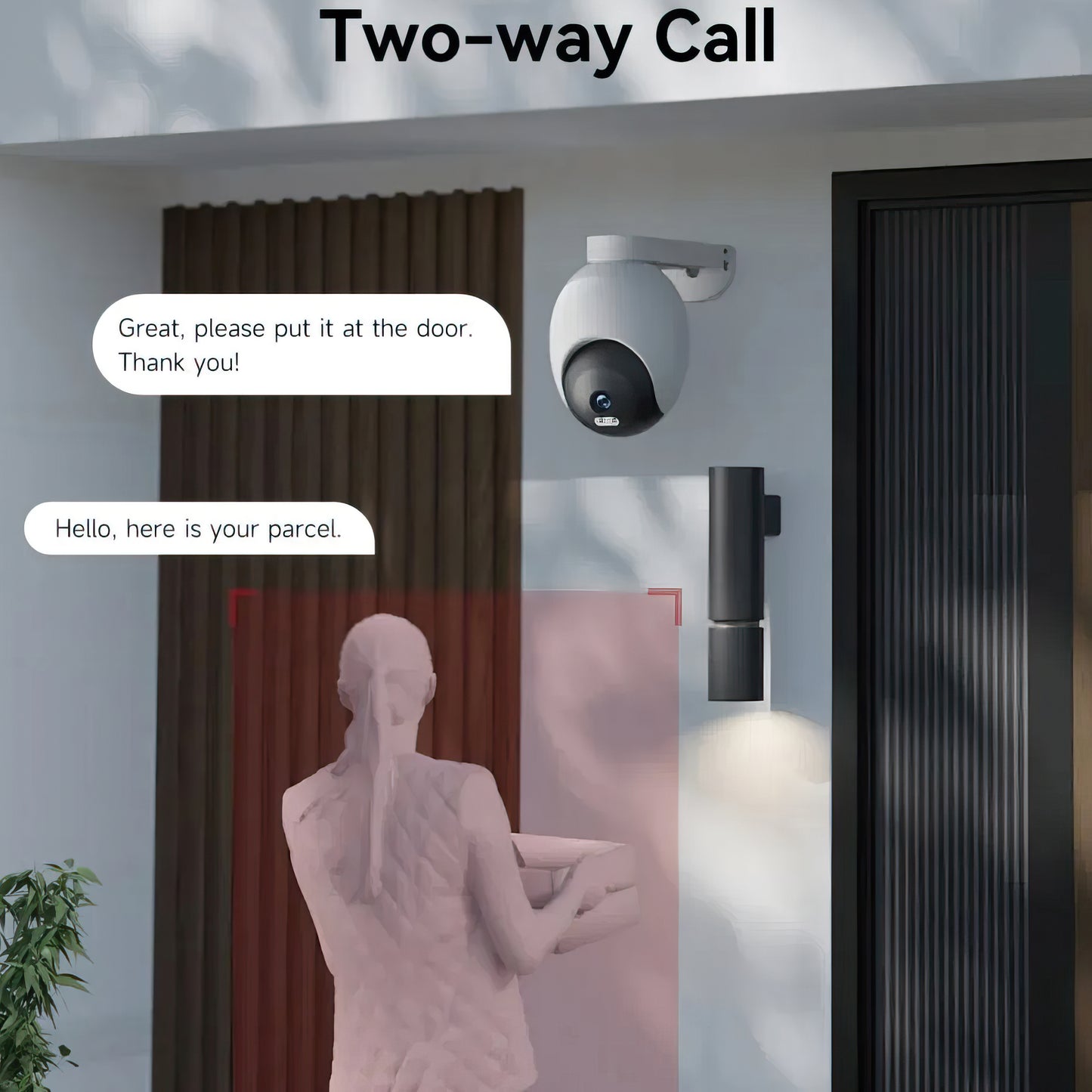 iMILAB EC6 Surveillance Camera, Wi-Fi, 3K, IP66, Outdoor CMSXJ65A