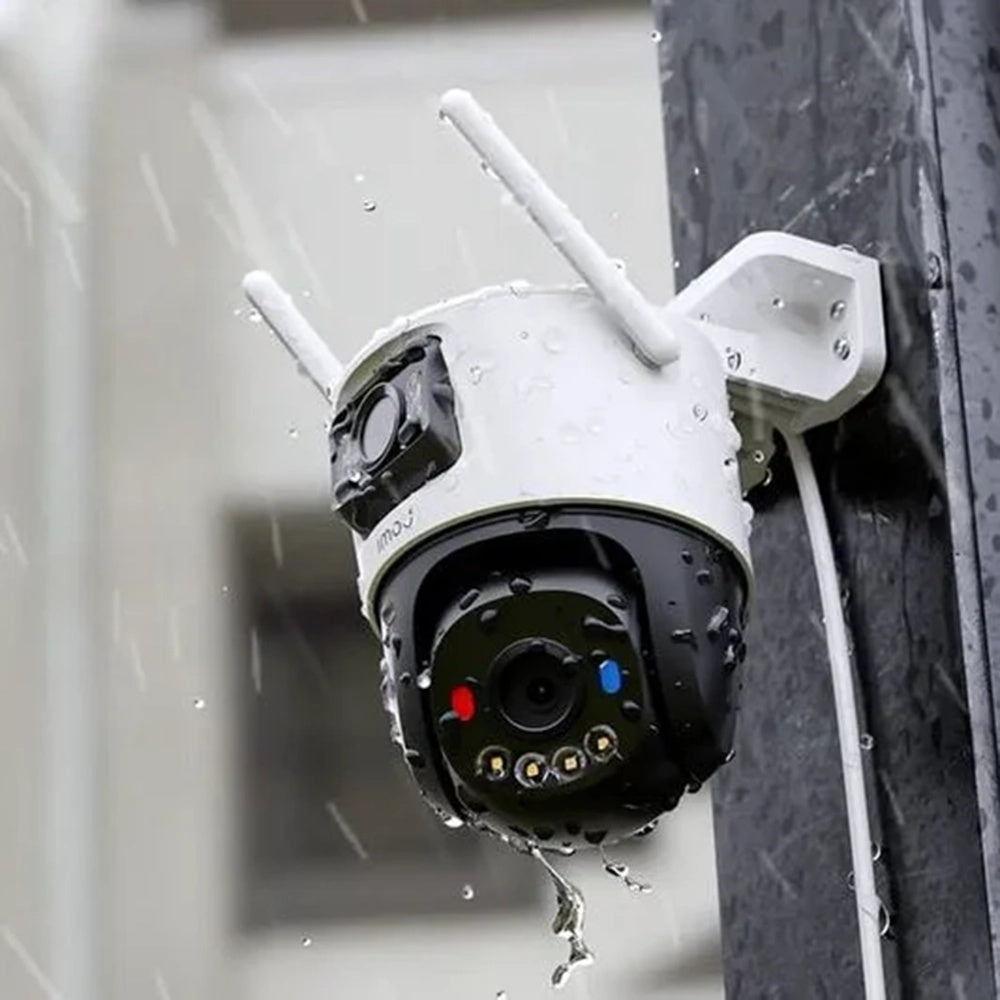 Imou Cruiser Dual 2 Pro Bewakingscamera, Wi-Fi, 2.5K + 2.5K, IP65, Buiten, Wit IPC-S7XFP-8U0WED