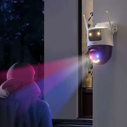 Imou Cruiser Dual 2 Pro Bewakingscamera, Wi-Fi, 2.5K + 2.5K, IP65, Buiten, Wit IPC-S7XFP-8U0WED