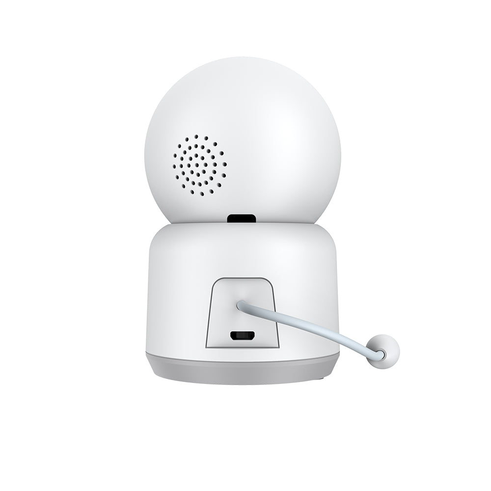 Techsuit Q15A Baby Surveillance Camera, Wi-Fi, 1080P, Indoor, White