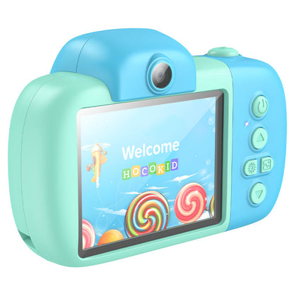 Digitale Camera HOCO DV201 Kids, 1080P, 2MP, Blauw