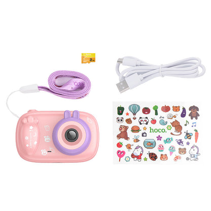 HOCO DV205 Kids Digital Camera, 720P, 1MP, Pink