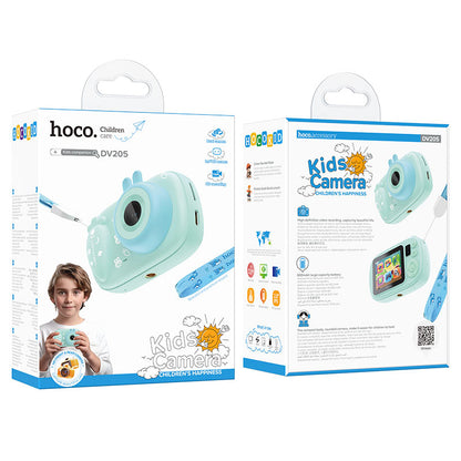 Digitale Camera HOCO DV205 Kids, 720P, 1MP, Blauw