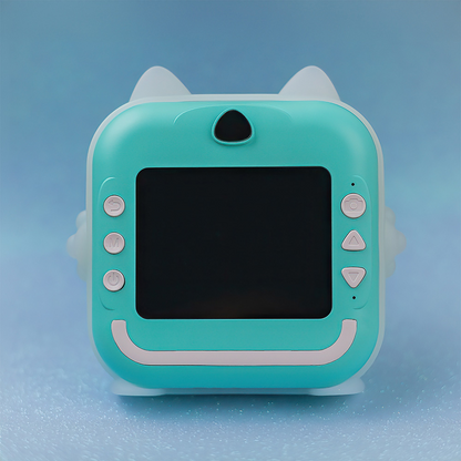 Digitale camera met afdrukfunctie MaXlife MXPC-100 Kids, Blauw