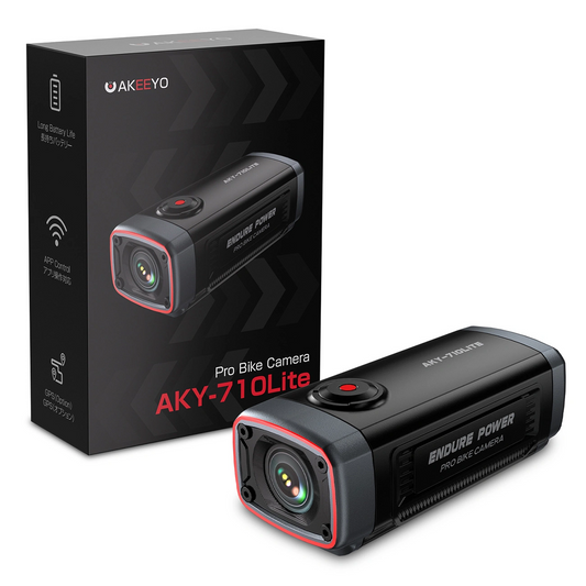 Akeeyo 710 Lite Sportcamera voor Fiets / Motorfiets, 2K, Wi-Fi, Zwart
