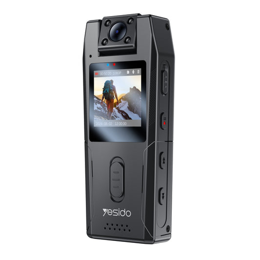 Sportcamera Yesido KM25, 1080P, Display 1.3 inch, Zwart