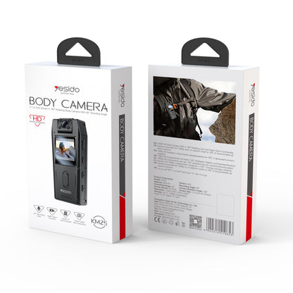 Sportcamera Yesido KM25, 1080P, Display 1.3 inch, Zwart