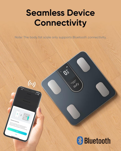 Digitale weegschaal Eufy Smart Scale C20, Zwart T9130011
