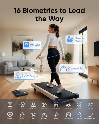Digitale weegschaal Eufy Smart Scale C20, Zwart T9130011