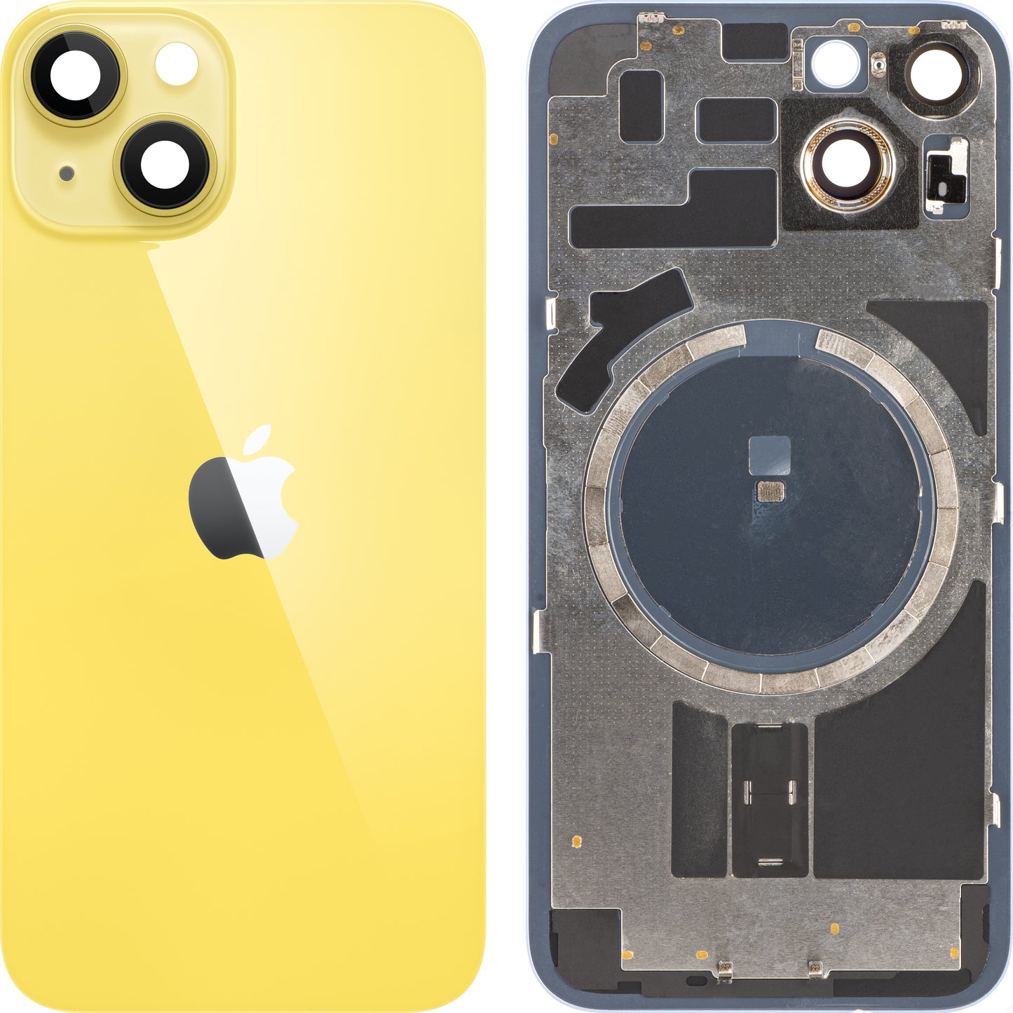Batterijdeksel Apple iPhone 14, Geel, Swap
