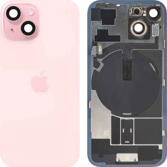 Batterijdeksel Apple iPhone 15, Roze, Swap