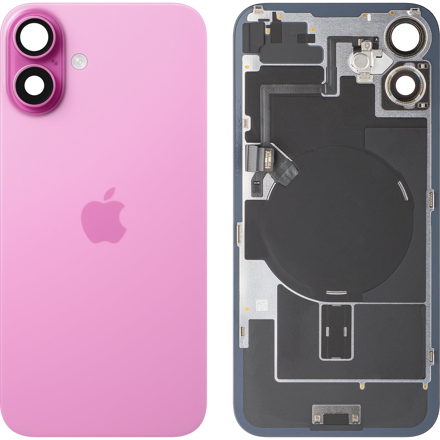 Batterijklep Apple iPhone 16 Plus, Roze, Swap