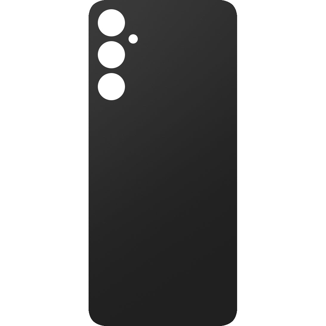Batterijklep compatibel met Samsung Galaxy A05s A057, Zwart