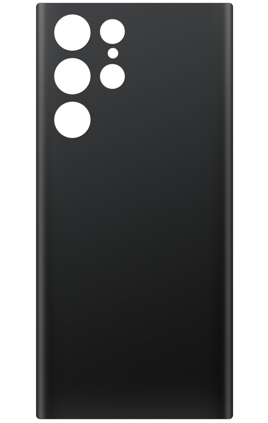 Batterijklep compatibel met Samsung Galaxy S22 Ultra 5G S908, Zwart