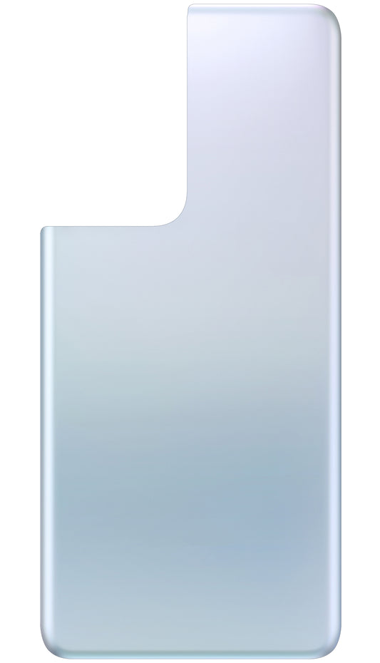 Batterijklep compatibel met Samsung Galaxy S21 Ultra 5G G998, Zilver