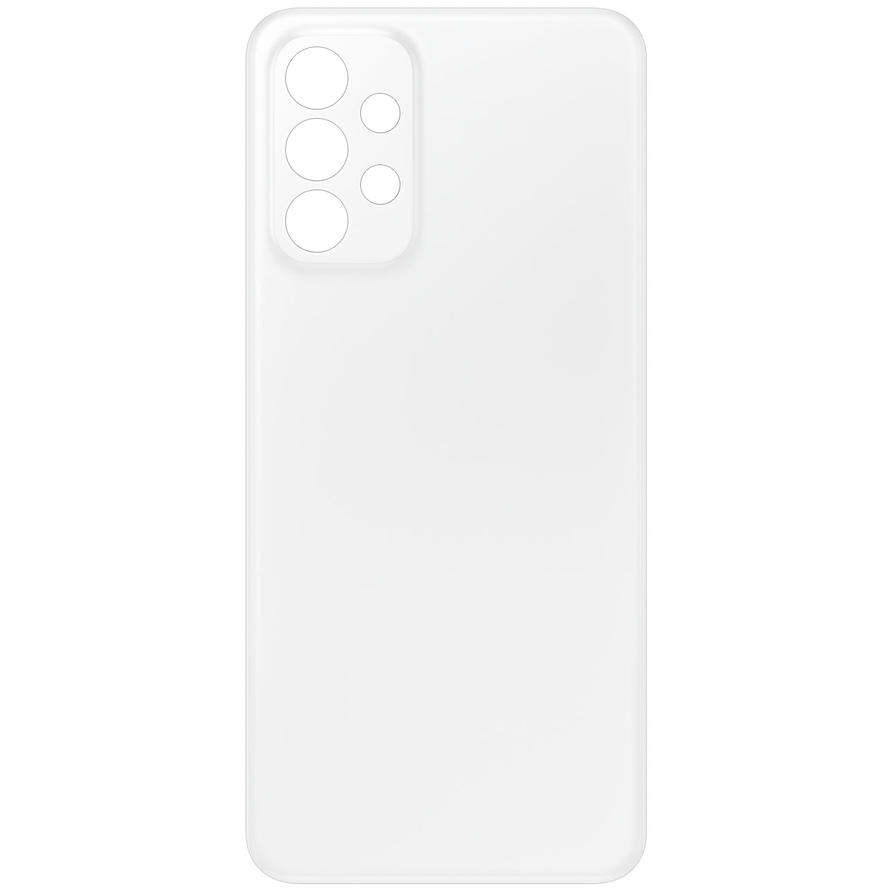 Batterijklep compatibel met Samsung Galaxy A23 5G A236, Wit