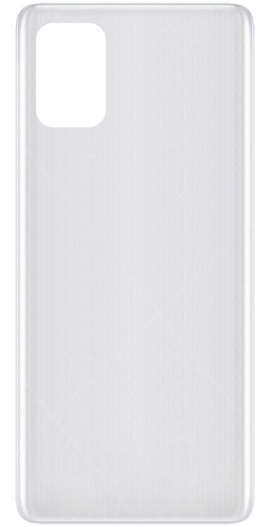 Batterijklep compatibel met Samsung Galaxy A71 A715, Zilver