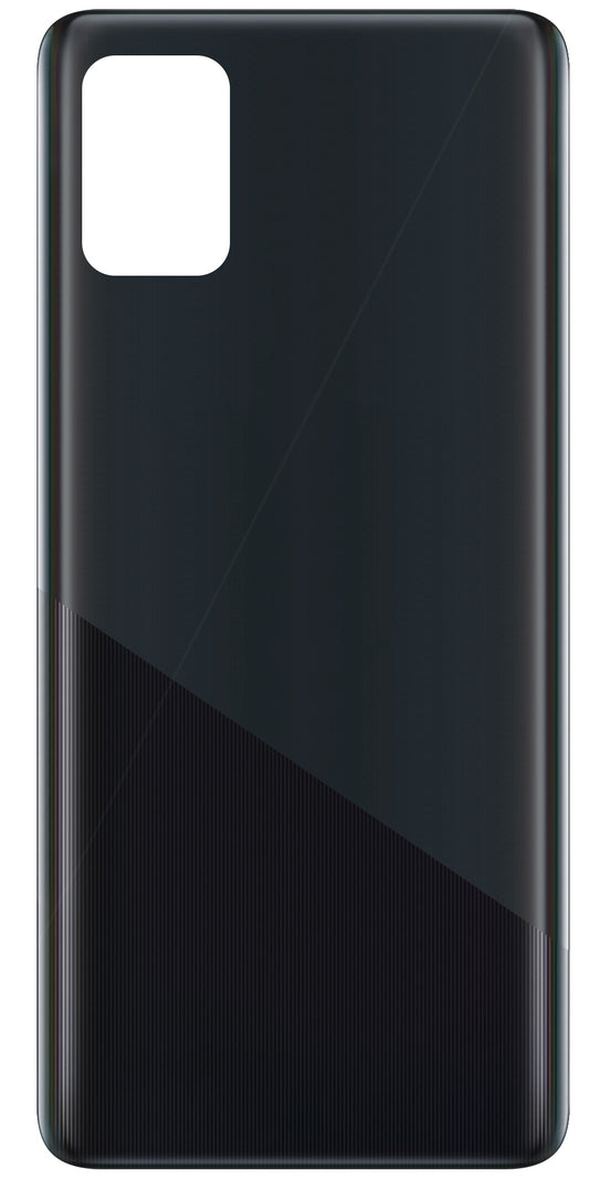Batterijklep compatibel met Samsung Galaxy A51 A515, Zwart
