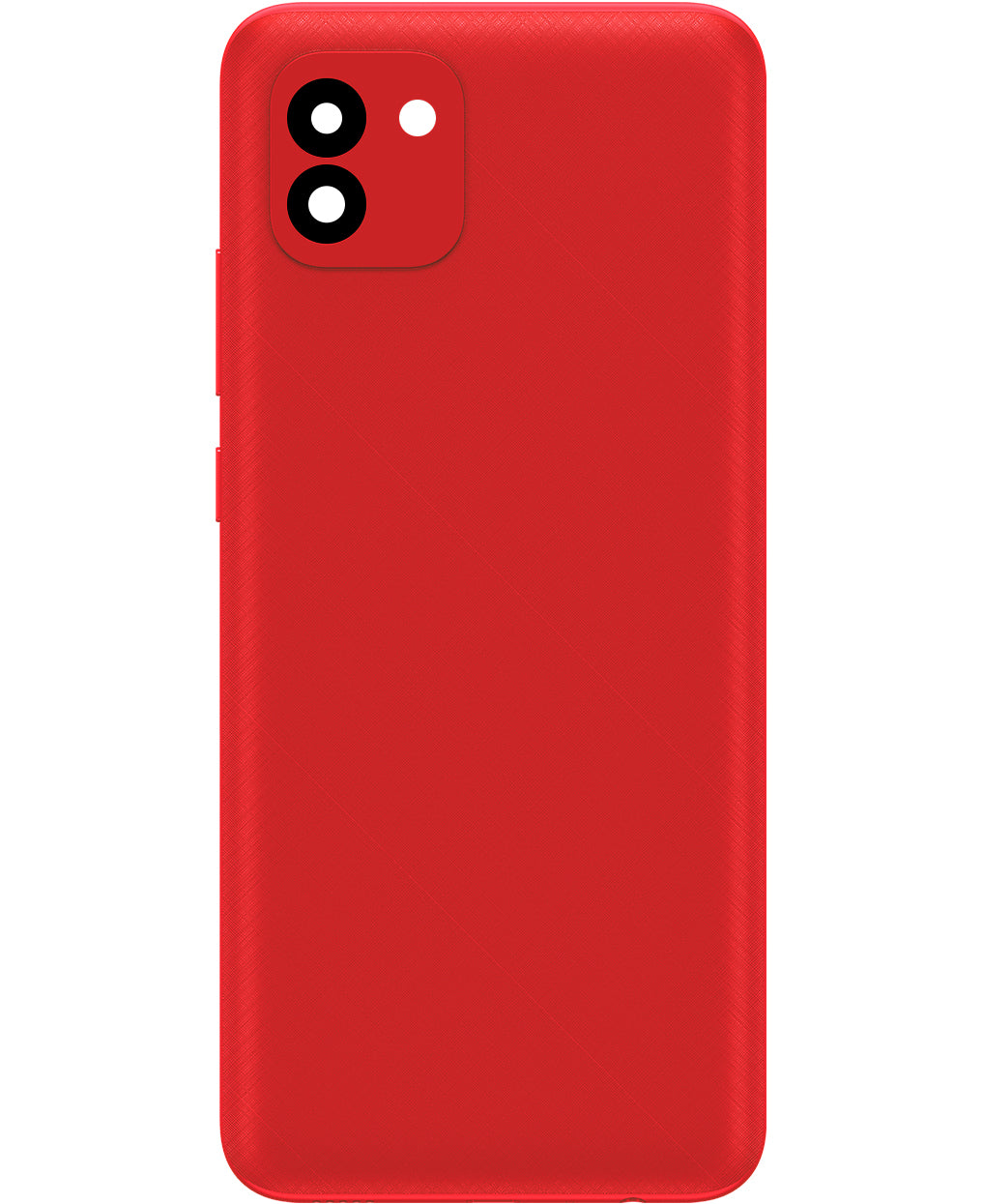 Batterijklep compatibel met Samsung Galaxy A03 A035, Versie F, Rood