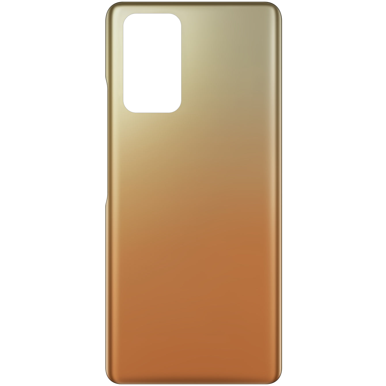 Batterijklep compatibel met Xiaomi Redmi Note 10 Pro, Goud