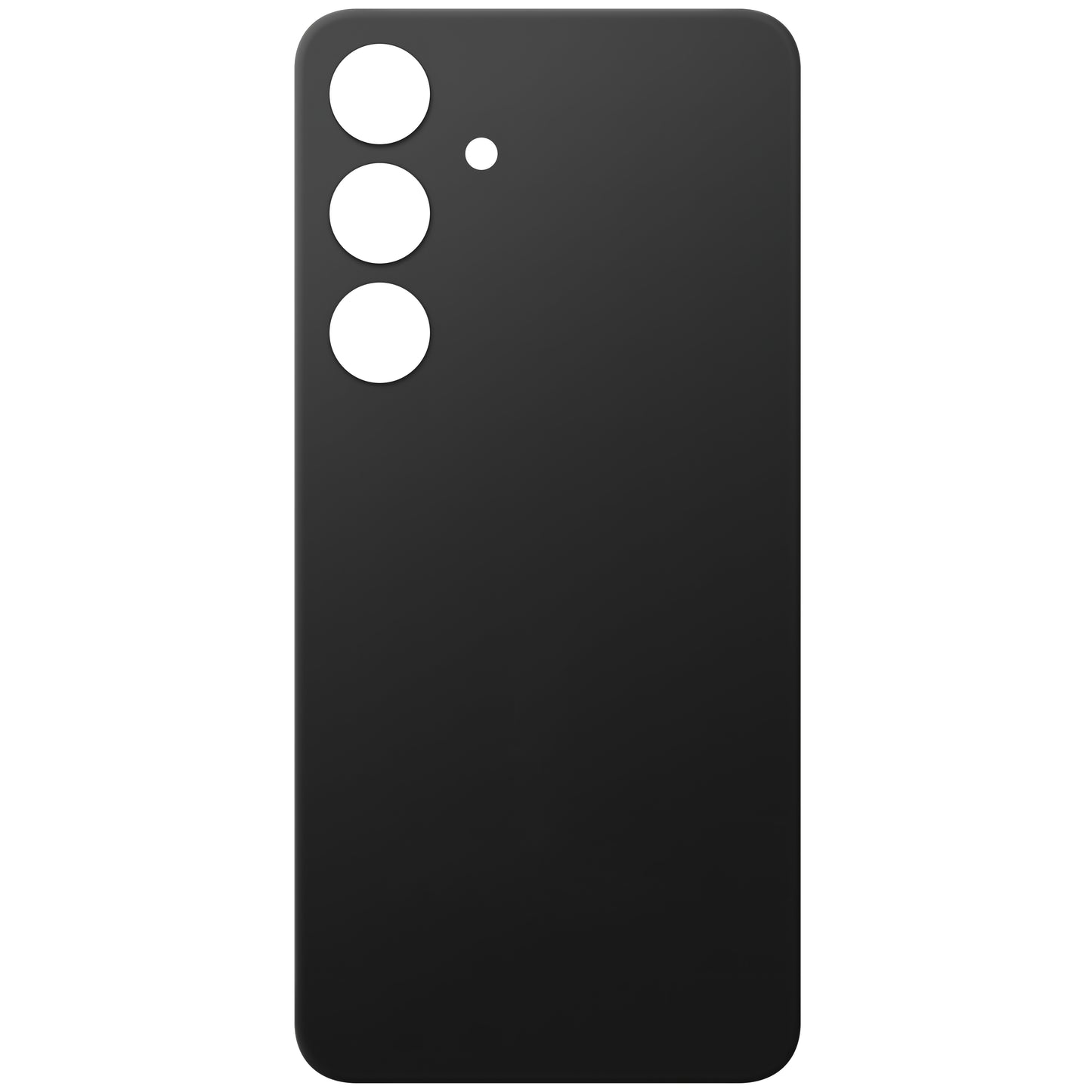 Batterijklep compatibel met Samsung Galaxy S24 S921, Zwart
