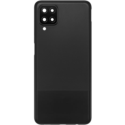 Batterijklep compatibel met Samsung Galaxy A12 Nacho A127 / A12 A125, Zwart
