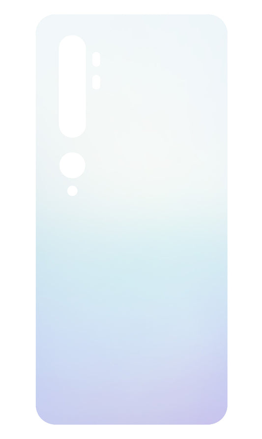 Batterijklep compatibel met Xiaomi Mi Note 10, Wit