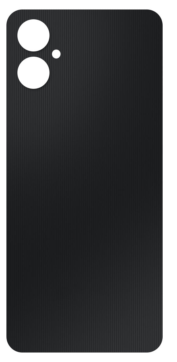 Batterijklep compatibel met Samsung Galaxy A06 5G A066, Zwart