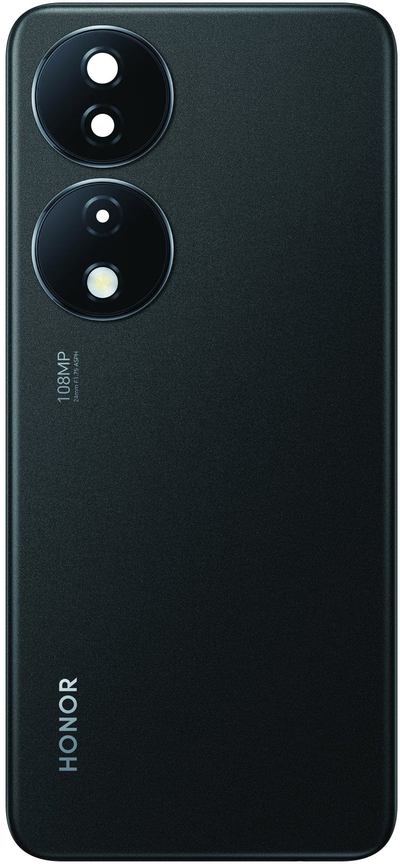 Honor X7b 4G Battery Cover, Black (Midnight Black), Service Pack 0235AHDX