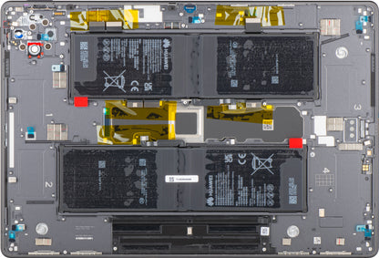 Batterijdeksel Huawei MatePad Pro Max PapperMatte Edition, met Accu, Grijs (Space Gray), Service Pack 02357TLP