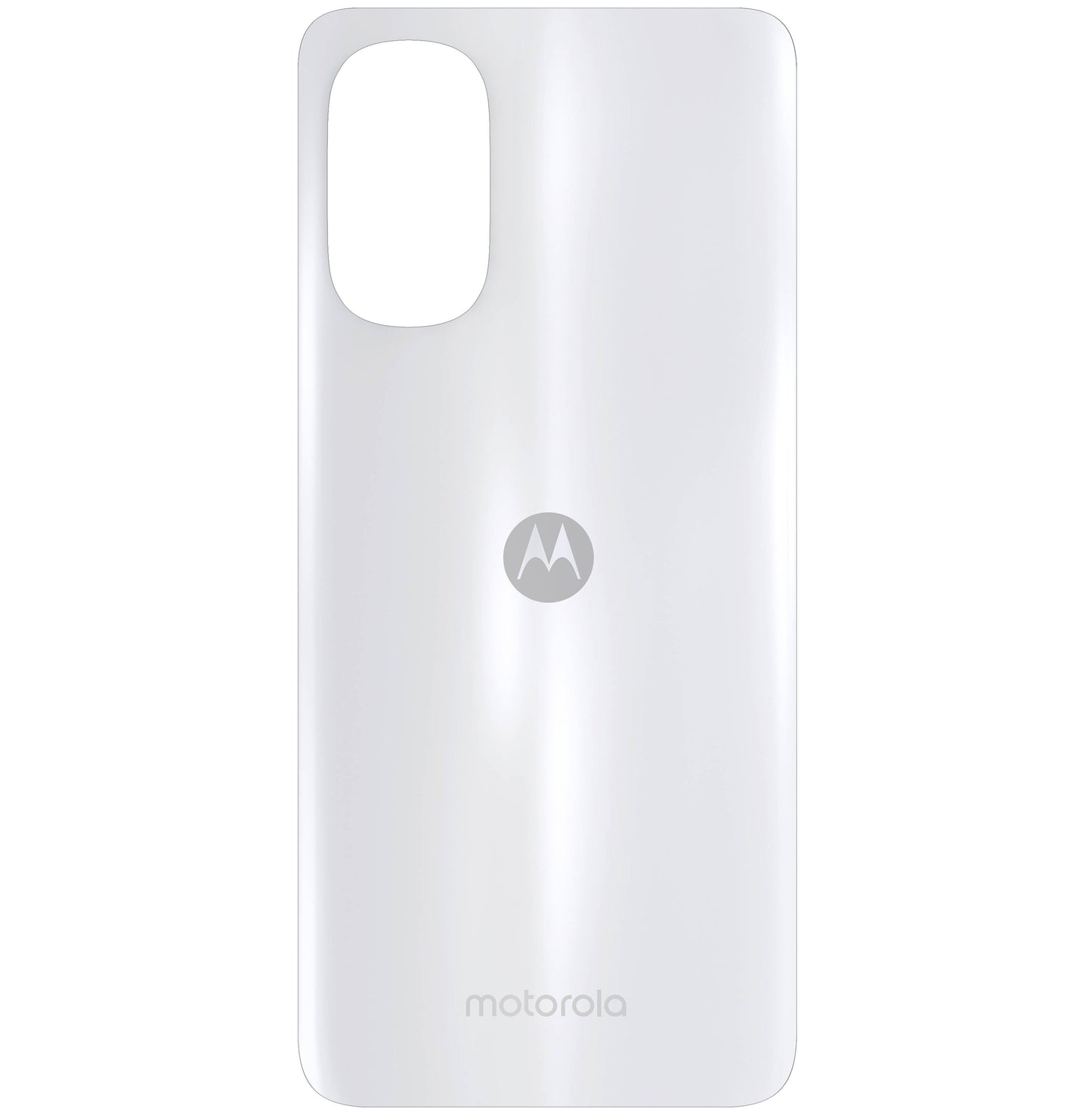 Batterijdeksel Motorola Moto G52, Wit (Porselein Wit) 