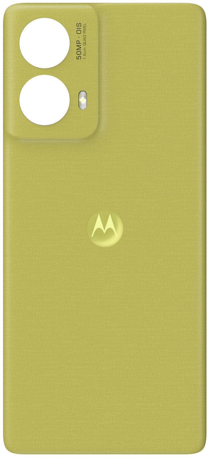 Motorola Moto G85 Battery Cover, Yellow (Olive Green), Service Pack 5S58C24870