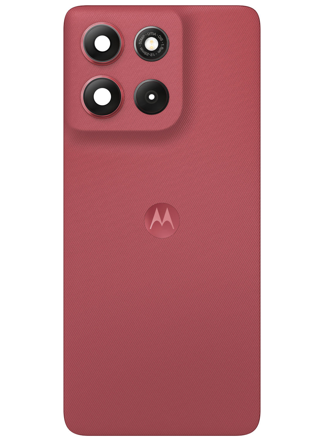 Batterijdeksel Motorola Moto G86 Power, Rood (Chrysanthemum), Service Pack 5D68C30662