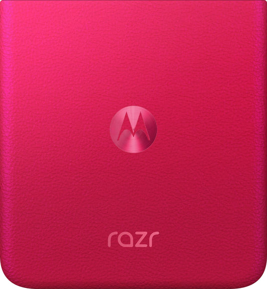 Motorola Razr 40 Ultra Battery Cover, Pink (Viva Magenta), Swap