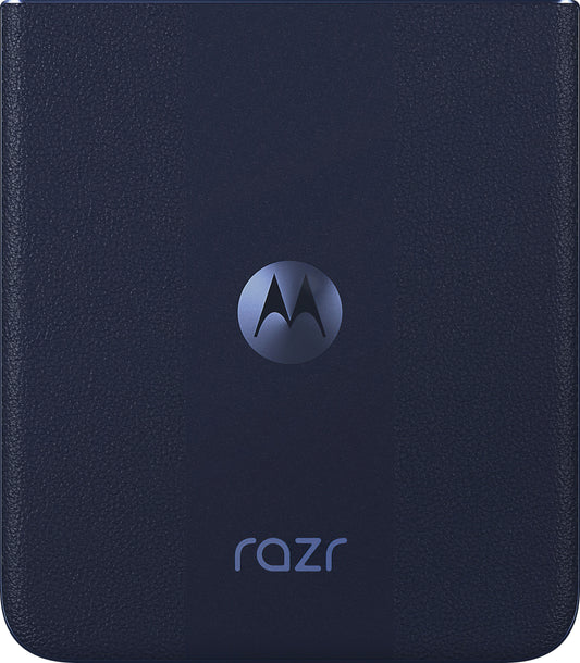 Batterijdeksel Motorola Razr+ 2025 / Razr+ 2024 / Razr 50 Ultra, Marineblauw (Navy Blazer), Service Pack SL98E08789