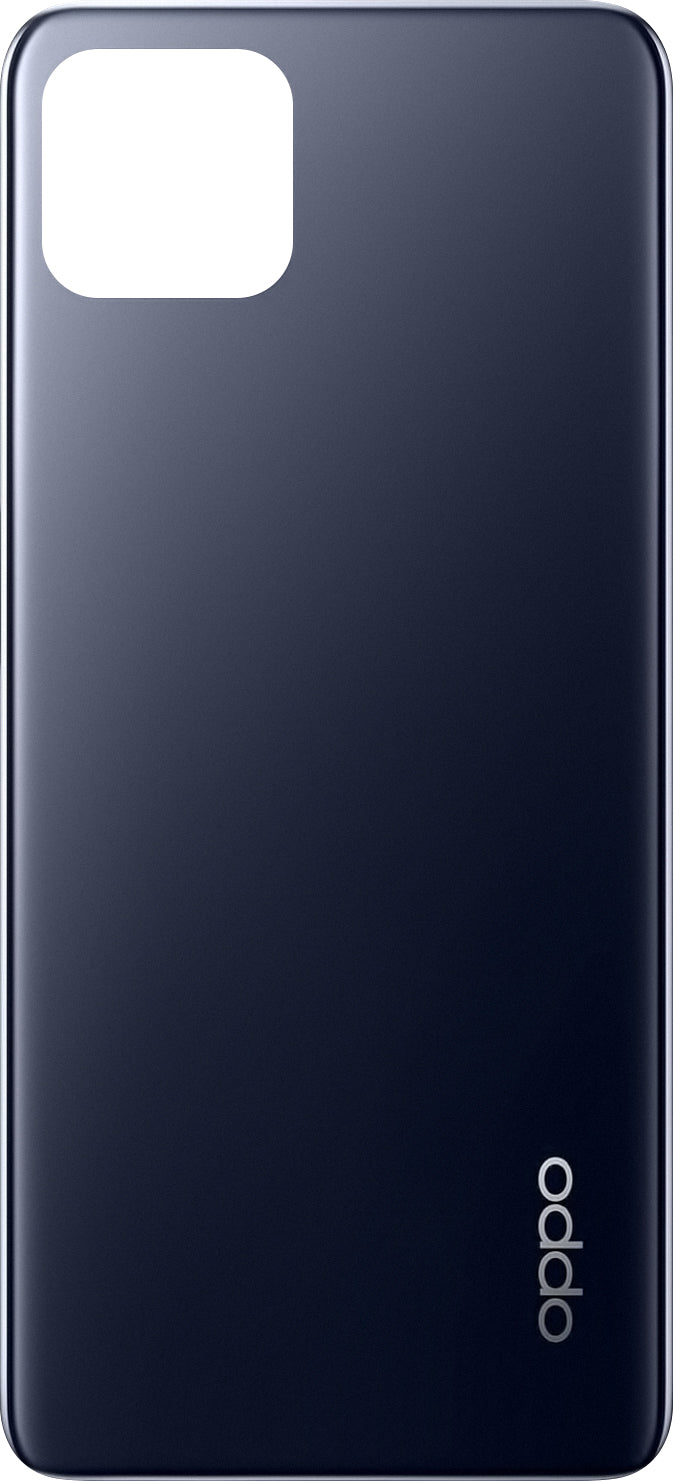 Batterijdeksel Oppo A73 5G, Navy Zwart, Service Pack 3016704