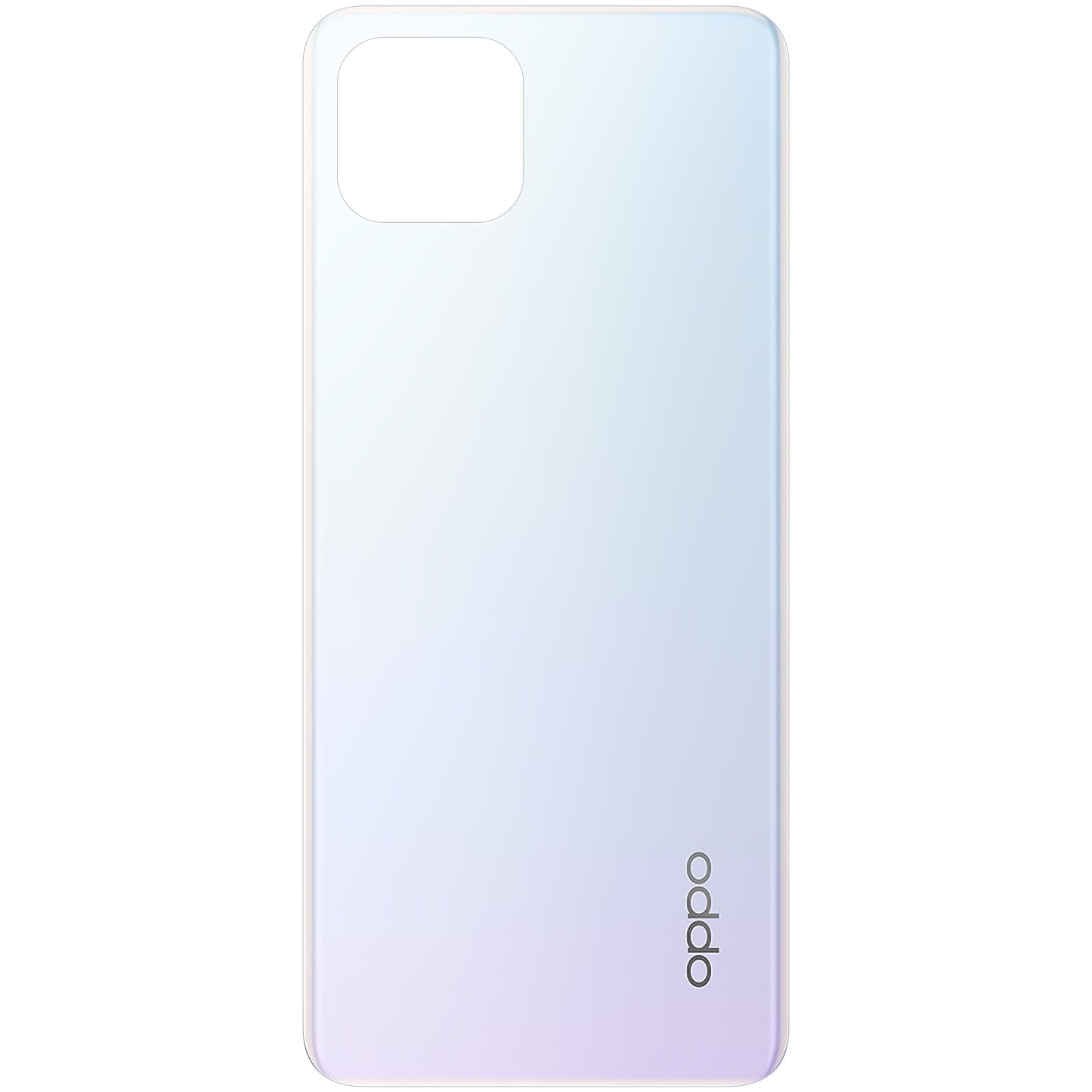 Oppo A92s Batterijdeksel, Wit 