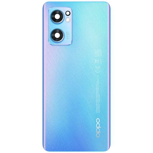 Oppo Find X5 Lite / Reno7 5G Battery Cover, Blue (Startrails Blue), Service Pack 4150029