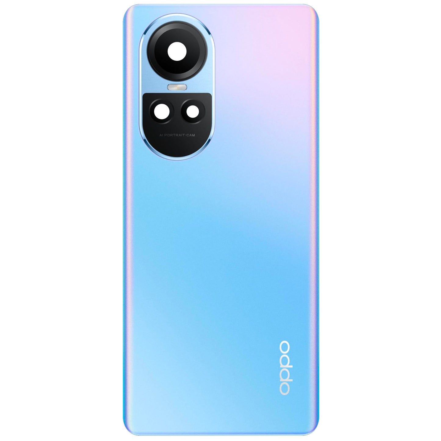 Oppo Reno10 batterijdeksel, blauw (ijsblauw), Service Pack 621033000093 
