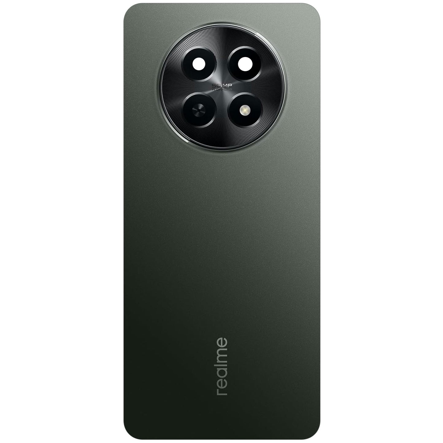 Batterijdeksel Realme 12x, Zwart (Glowing Black), Service Pack 621033000237