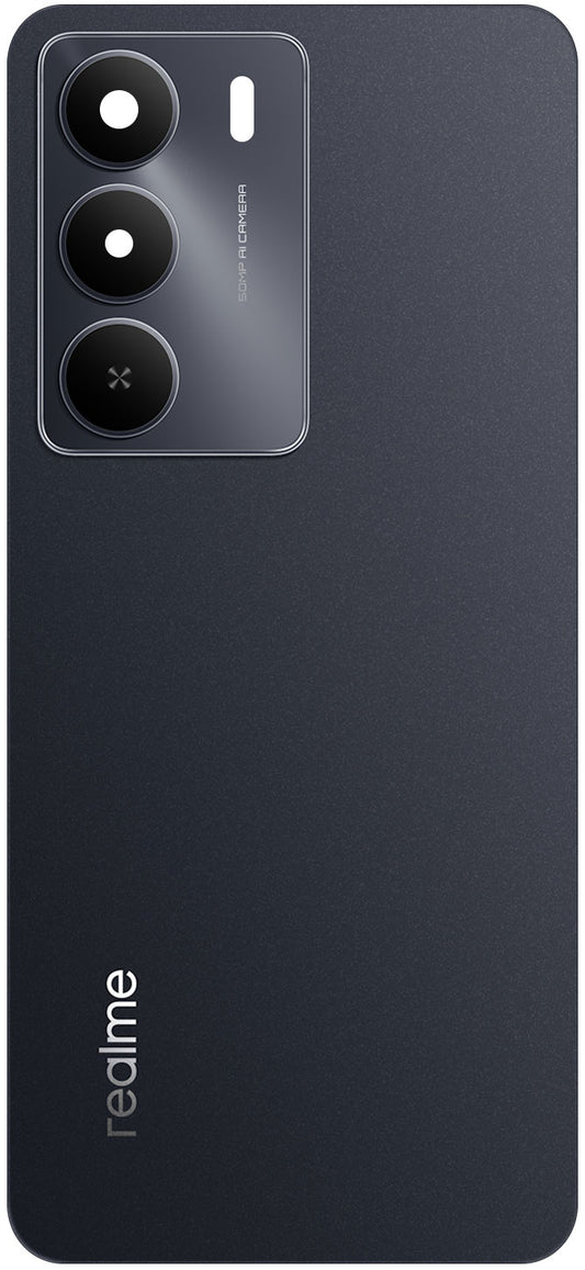 Batterijdeksel Realme 14x, Zwart (Carbon Black), Service Pack 621033000506