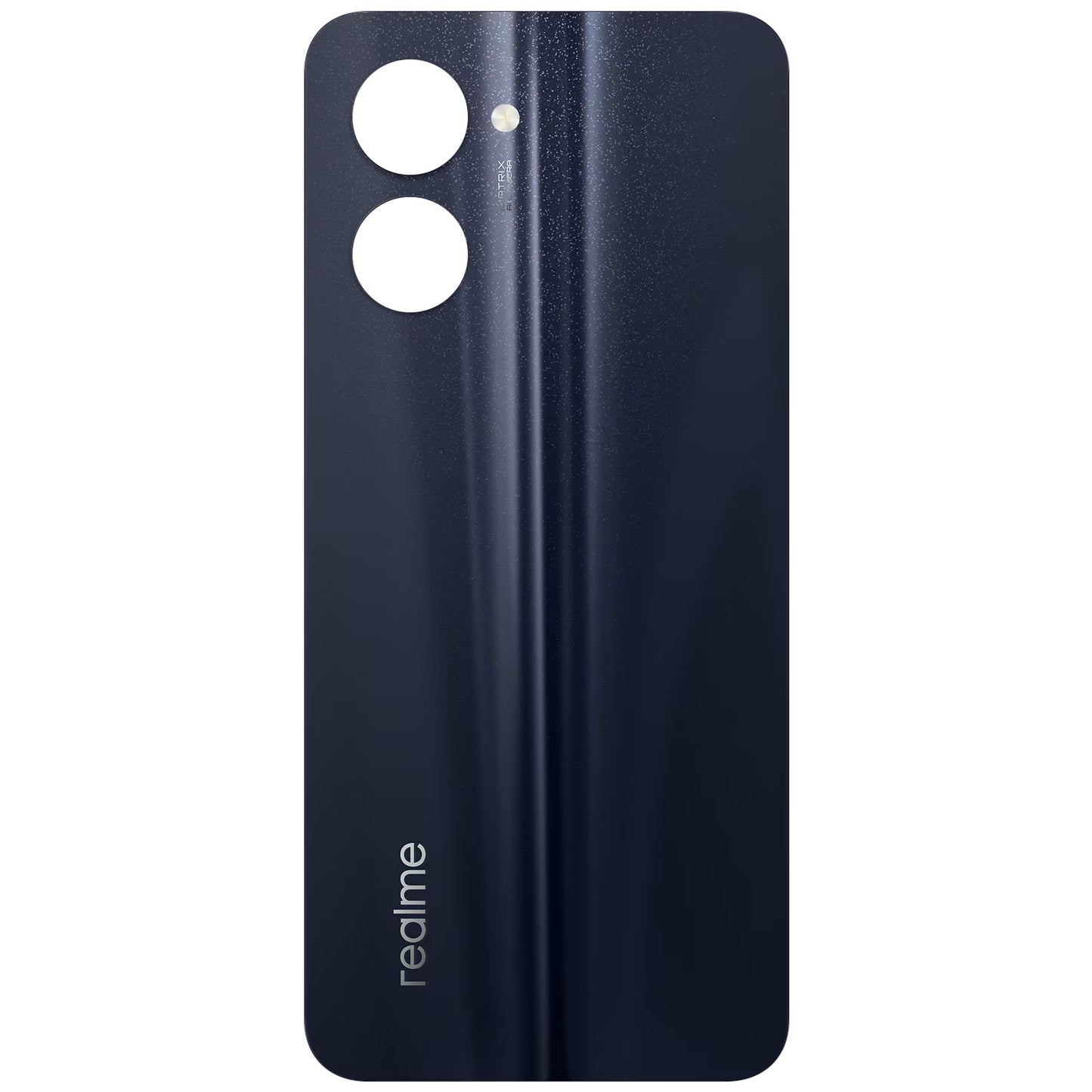 Batterijdeksel Realme C33 2023 / C33, Zwart (Night Sea), Service Pack 4150269