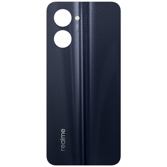 Batterijdeksel Realme C33 2023 / C33, Zwart (Night Sea), Service Pack 4150269
