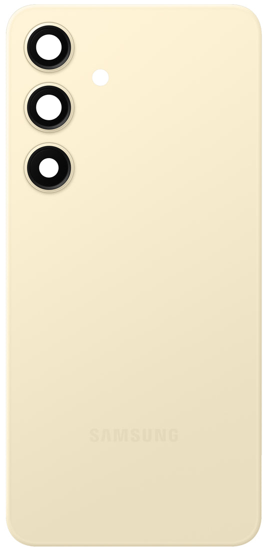 Batterijdeksel Samsung Galaxy S24 S921, Beige (Amber Yellow), Service Pack GH82-33101D