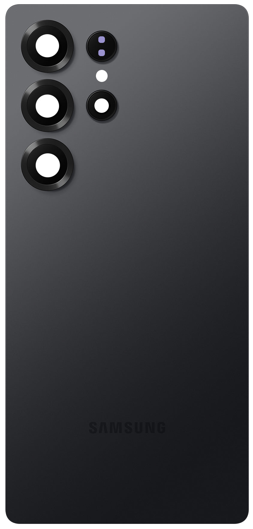 Batterijdeksel Samsung Galaxy S25 Ultra S938, Zwart (Titanium Black), Service Pack GH82-36353D